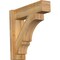 Ekena Millwork Balboa Block Rough Sawn Outlooker, Western Red Cedar, 6"W x 20"D x 20"H OUT06X20X20BOA05RWR - alternate 1